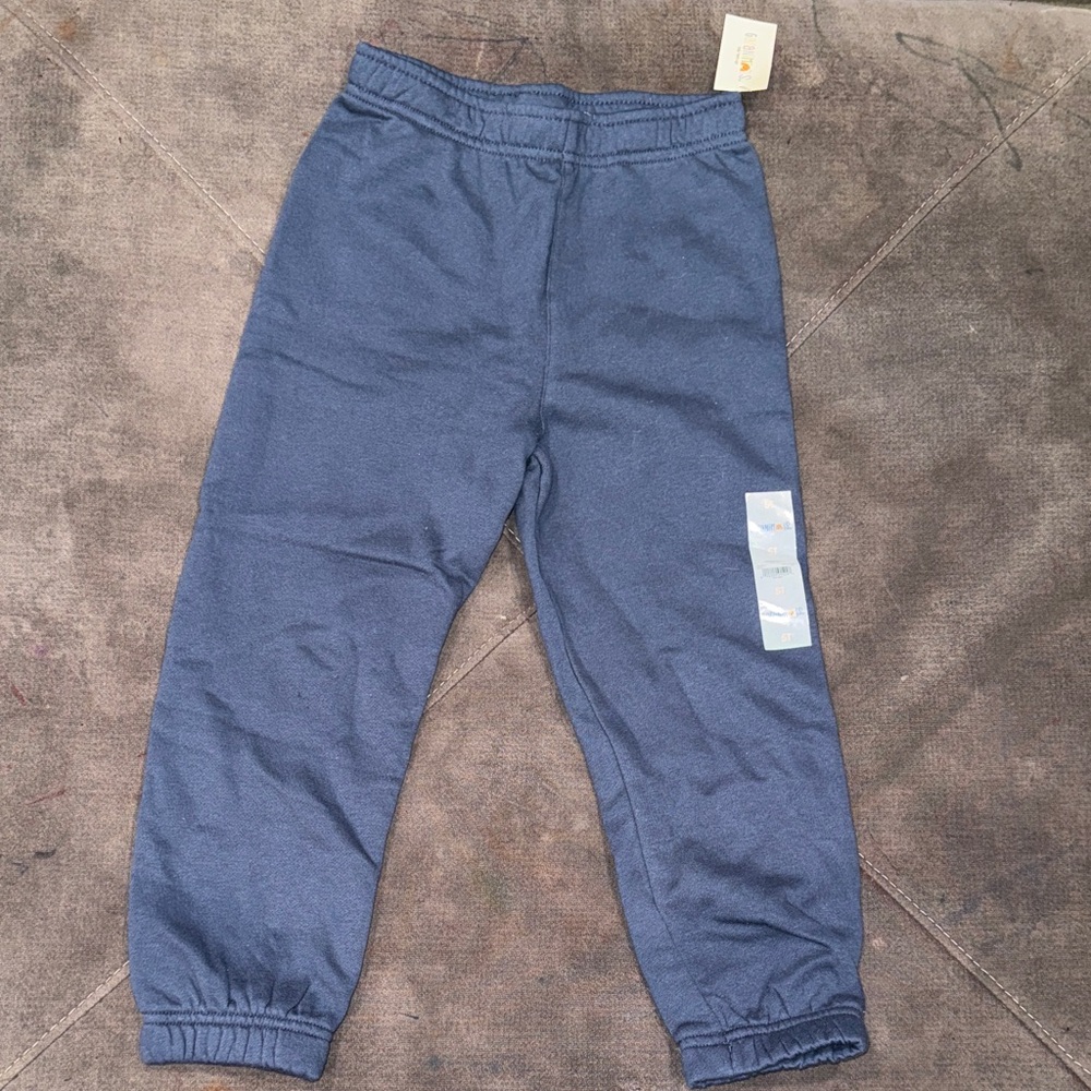 Navy Kids Jogger Pants
